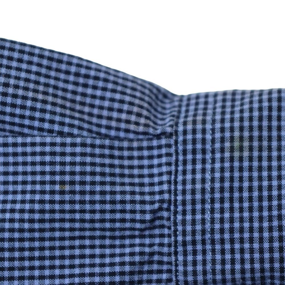 Ralph Lauren Shirt Size Large Blue White Checked Button Down Marlowe Dress - Picture 6 of 7